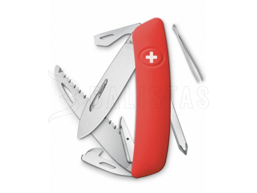 Navaja suiza de bolsillo Swiza D06 roja
