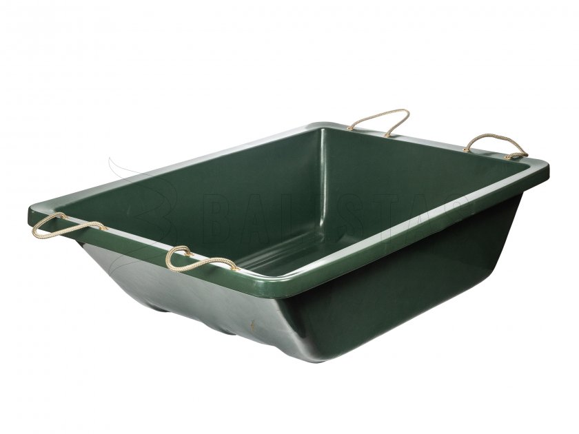 Gran bañera para transportar las piezas cazadas
