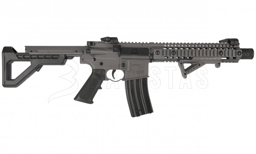 Carabina de aire comprimido Crosman DPMS SBR Full Auto 4,5mm gris