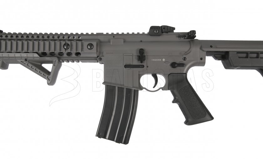 Carabina de aire comprimido Crosman DPMS SBR Full Auto 4,5mm gris