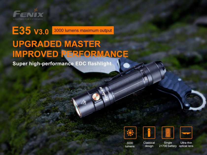 Linterna Fenix E35 V3.0