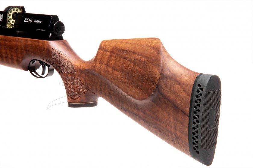 Carabina de aire comprimido Air Arms S510 Carbine 5,5mm nogal