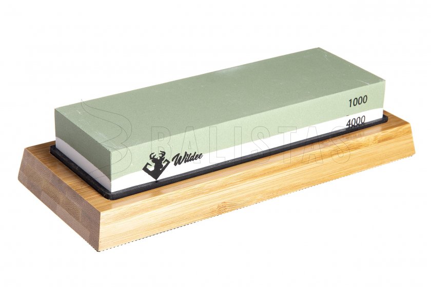 Base de madera para piedra de afilar Wildee