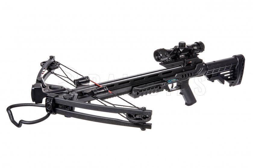 Ballesta Mankung Stalker XB52 185lbs negro KIT