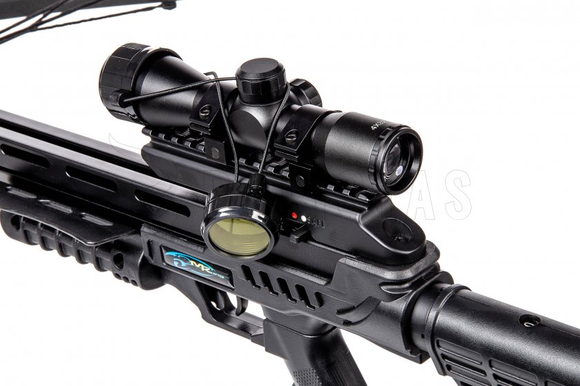 Ballesta Mankung Stalker XB52 185lbs negro KIT