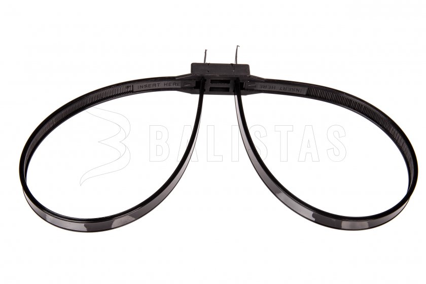 Bridas MFH desechables negras 1ud