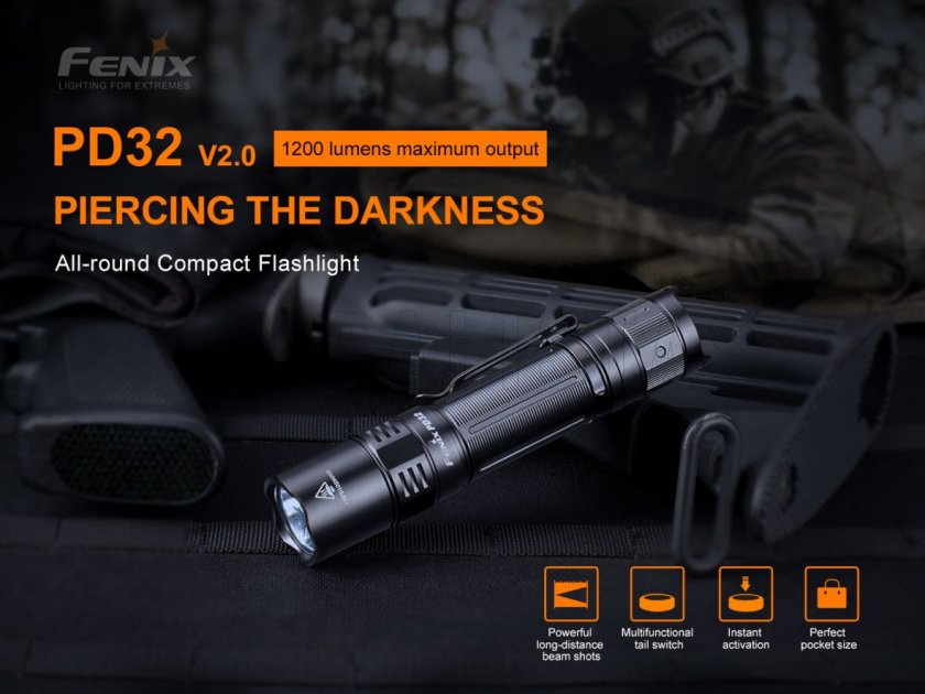 Linterna Fenix PD32 V2.0 2