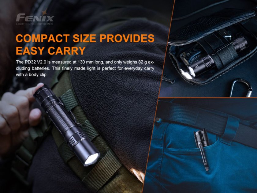 Linterna Fenix PD32 V2.0 5