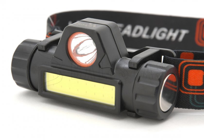 Cattara 120lm Linterna frontal recargable