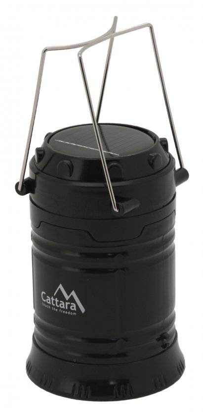 Linterna de camping recargable Cattara LED 20/60lm extensible