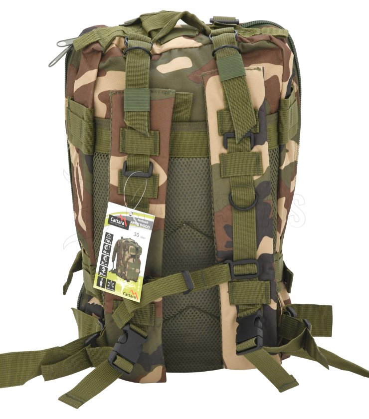 Mochila Cattara 30l ARMY WOOD