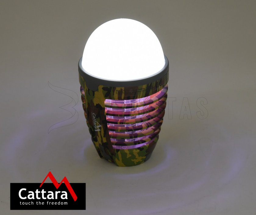 Linterna PEAR ARMY recargable + atrapainsectos
