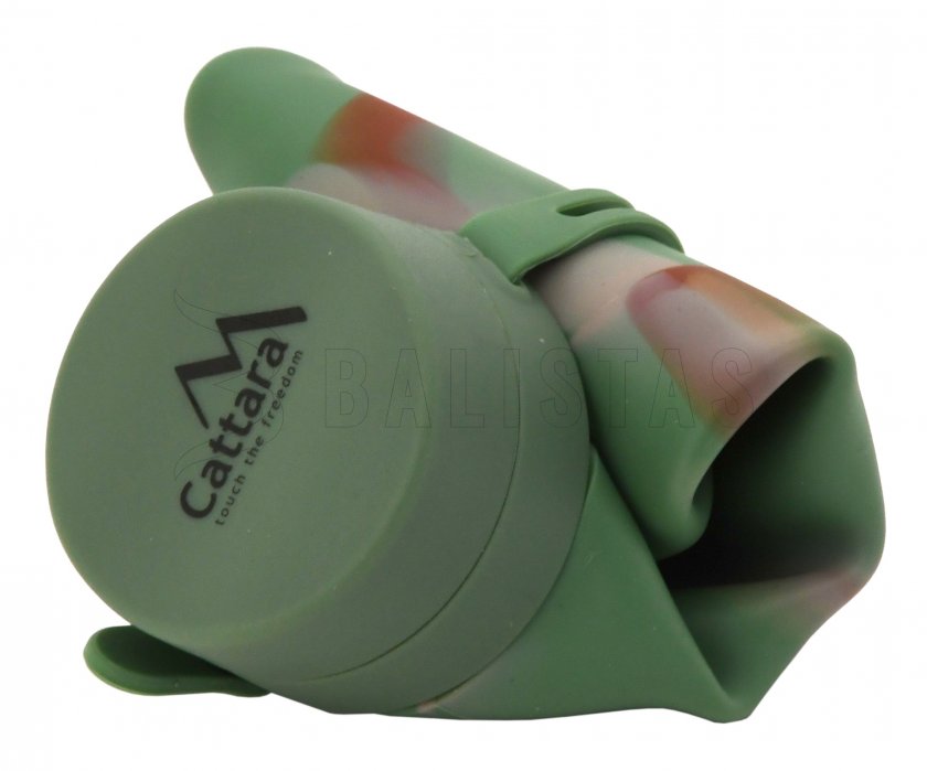Botella plegable de silicona ARMY 550ml