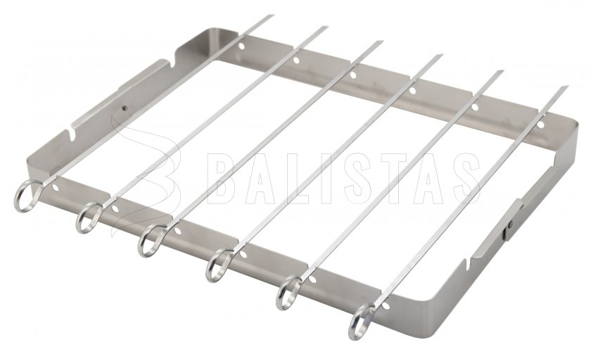 Set de parrilla para pinchos 6pcs