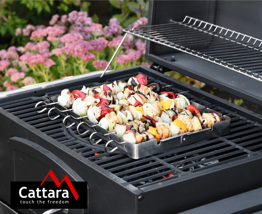Set de parrilla para pinchos 6pcs