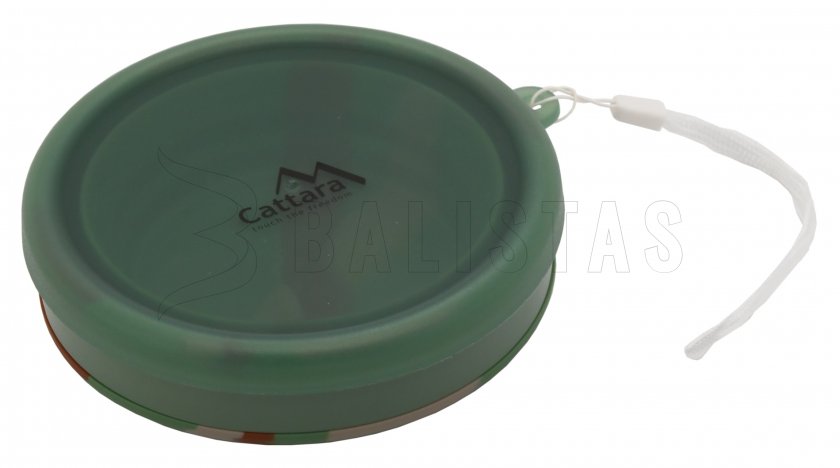 Bol plegable de silicona ARMY 550ml