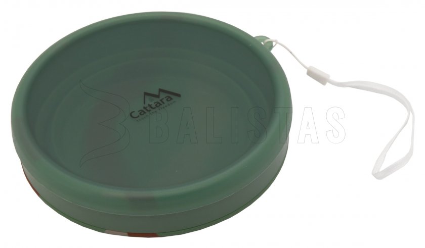 Bol plegable de silicona ARMY 950ml