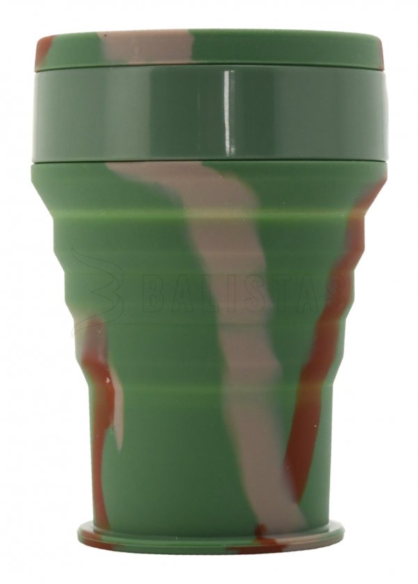 Taza plegable de silicona ARMY 350ml