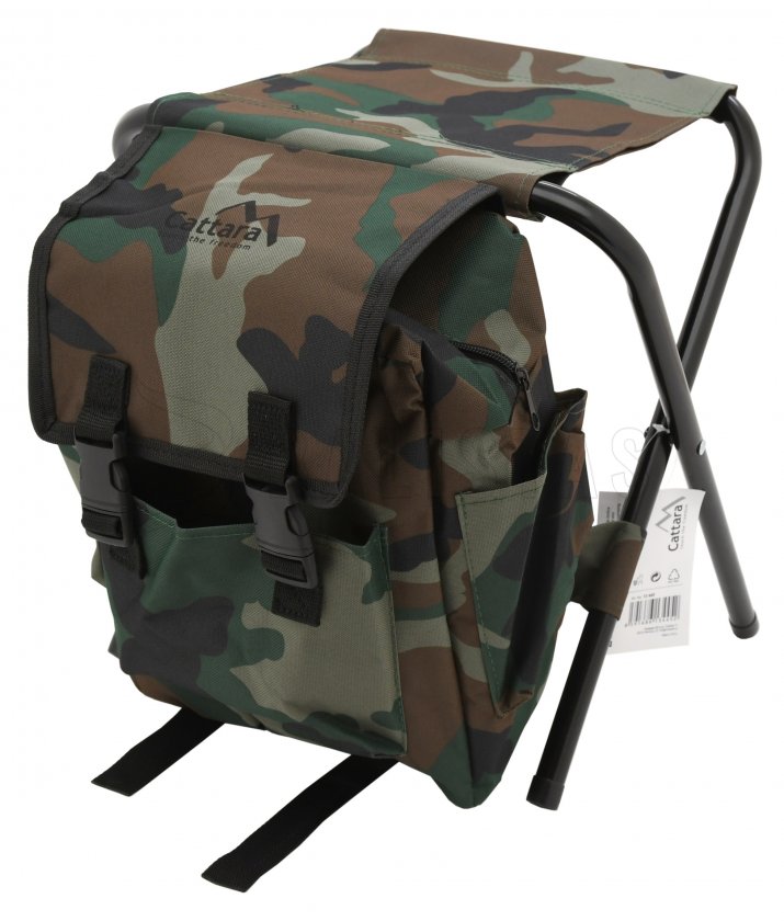 Silla plegable con mochila OLBIA ARMY