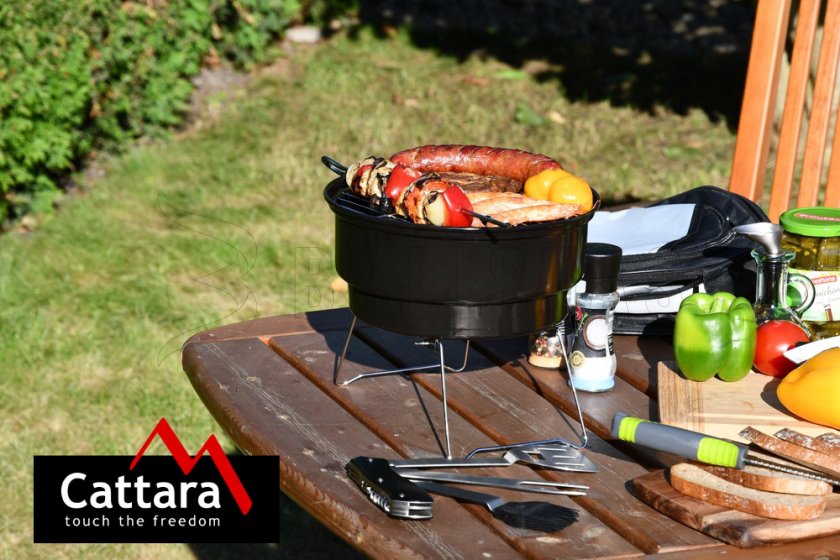 Parrilla de carbón BOSA portátil con bolsa