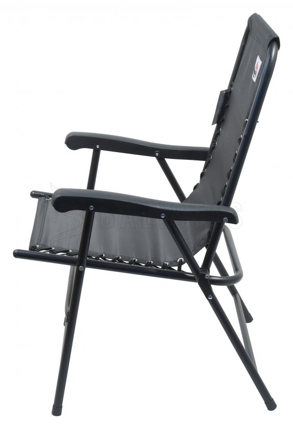 Silla de jardín plegable TERST negra