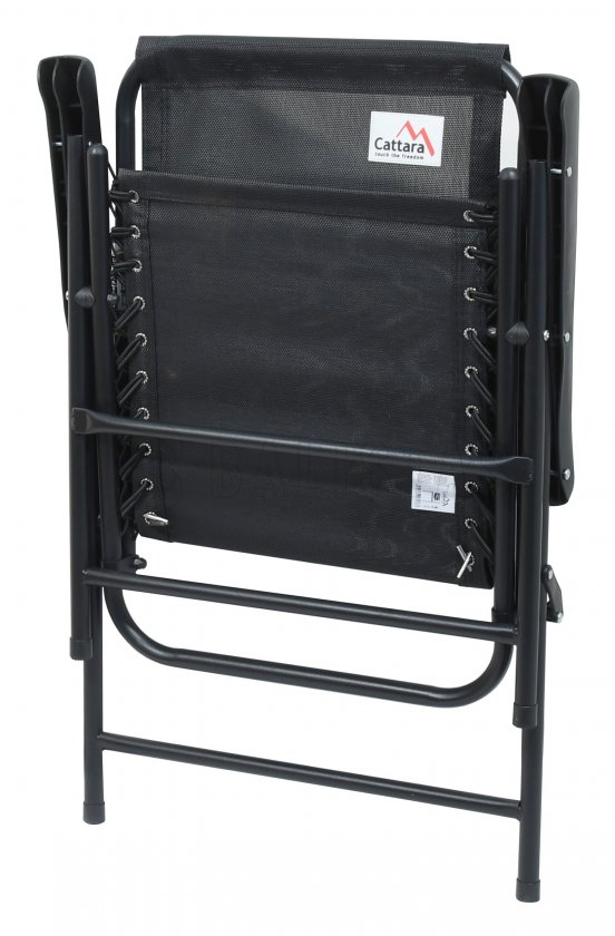 Silla de jardín plegable TERST negra