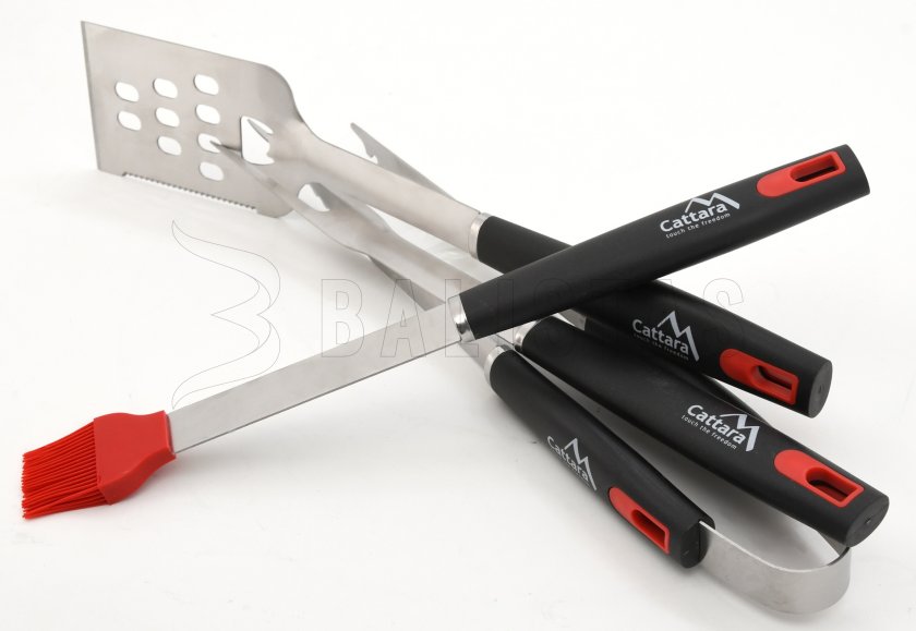 Set de 4 utensilios para asar INFERNO