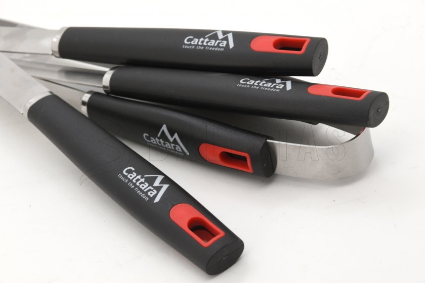 Set de 4 utensilios para asar INFERNO