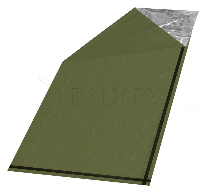 Lámina isotérmica SOS cilindro verde 200x92cm
