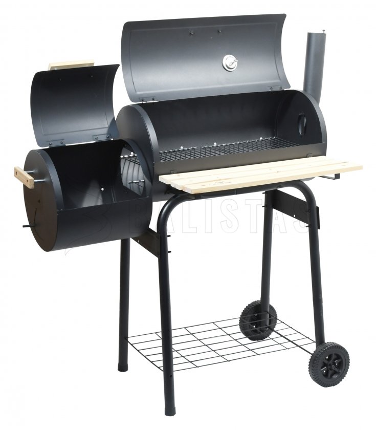 Parrilla de carbón SMOKIE con ahumador