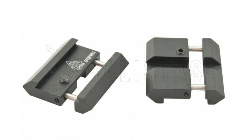 Adaptador de carril de montaje 11mm a 22mm Leapers