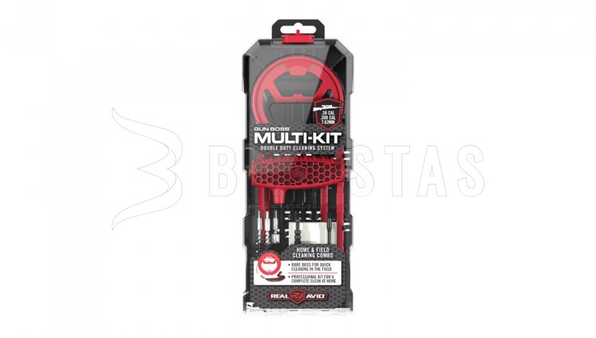Kit de limpieza Real Avid Gun Boss Multi-Kit cal.30/.308 (7,62mm)