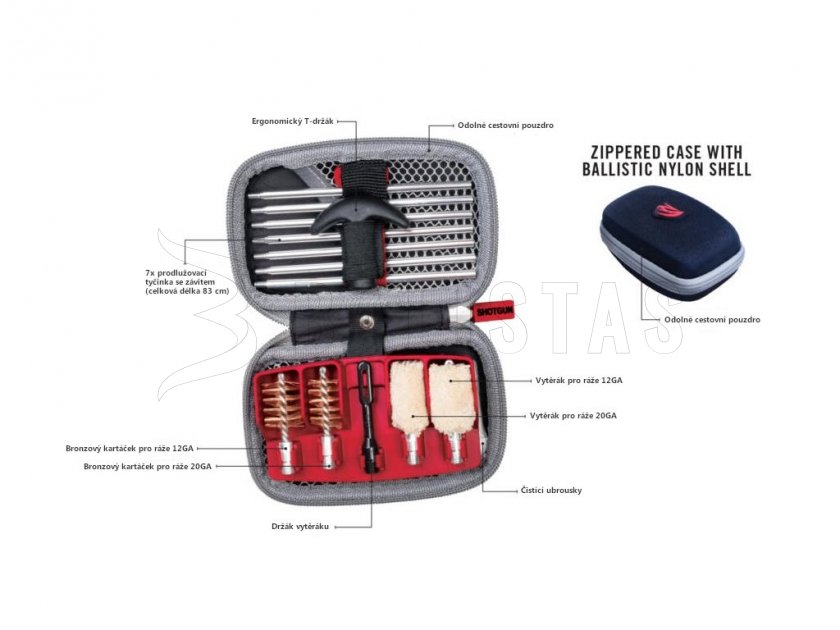 Kit de limpieza para escopeta 12/20GA Real Avid Gun Boss