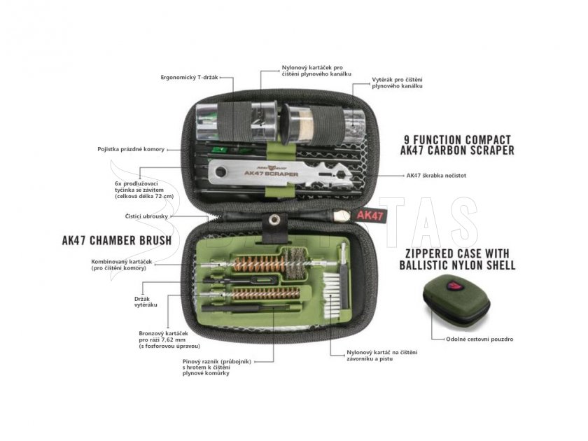 Kit de limpieza para AK-47 (SA vz. 58) Real Avid Gun Boss AK47 Cleaning Kit