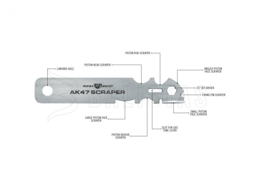 Kit de limpieza para AK-47 (SA vz. 58) Real Avid Gun Boss AK47 Cleaning Kit