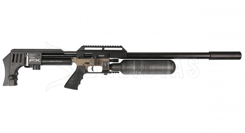 Carabina de aire comprimido FX Impact MKII Sniper Edition, Power Plenum, Bronce 6,35mm