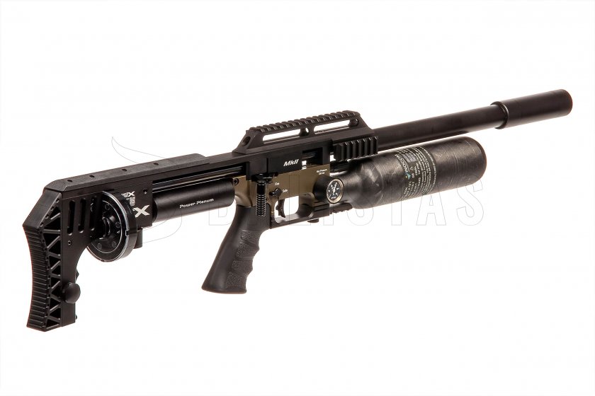 Air rifle FX Impact MKII, Power Plenum, Bronce 6,35mm