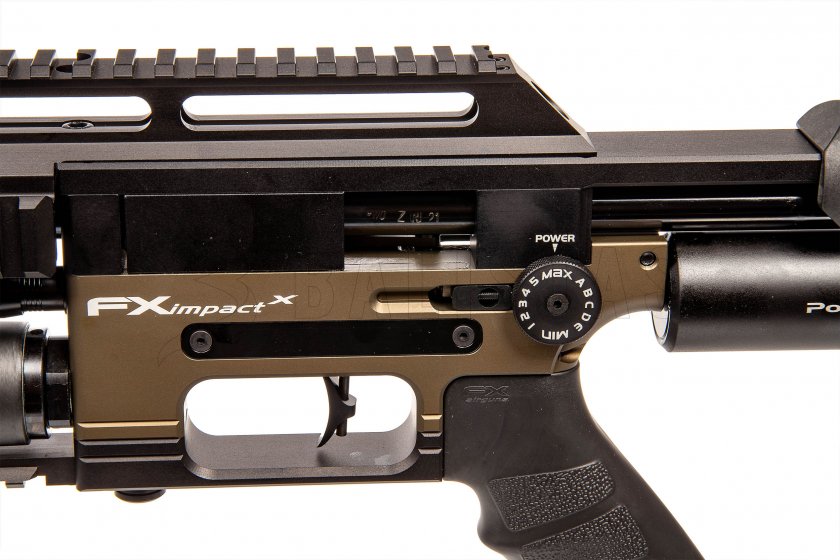 Air rifle FX Impact MKII, Power Plenum, Bronce 6,35mm