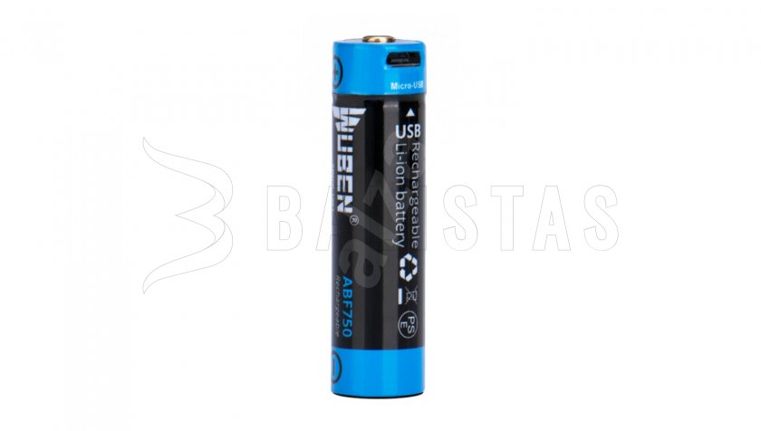 Batería Wuben 14500B Li-Ion 750mAh
