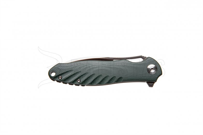 Ganzo Firebird FH71 navaja plegable marrón-verde