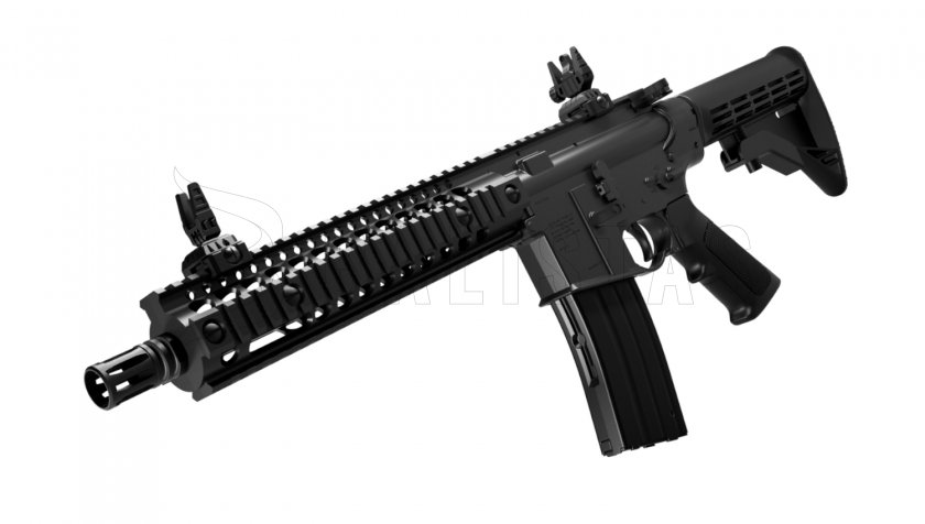 Carabina de aire comprimido Crosman R1 Full Auto 4,5mm negra
