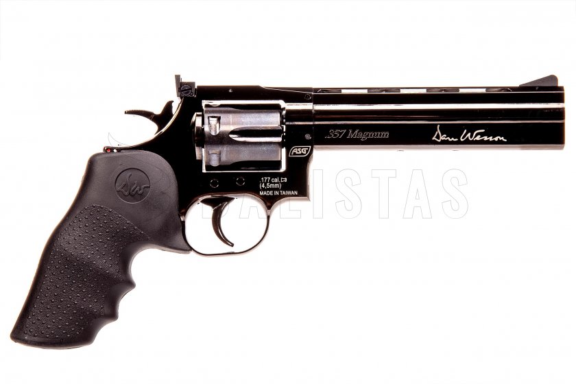 Revólver de aire comprimido ASG Dan Wesson 715 6" Acero Gris