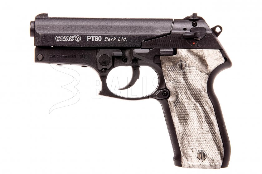 Pistola de aire comprimido Gamo PT-80 Dark LTD. 4,5mm