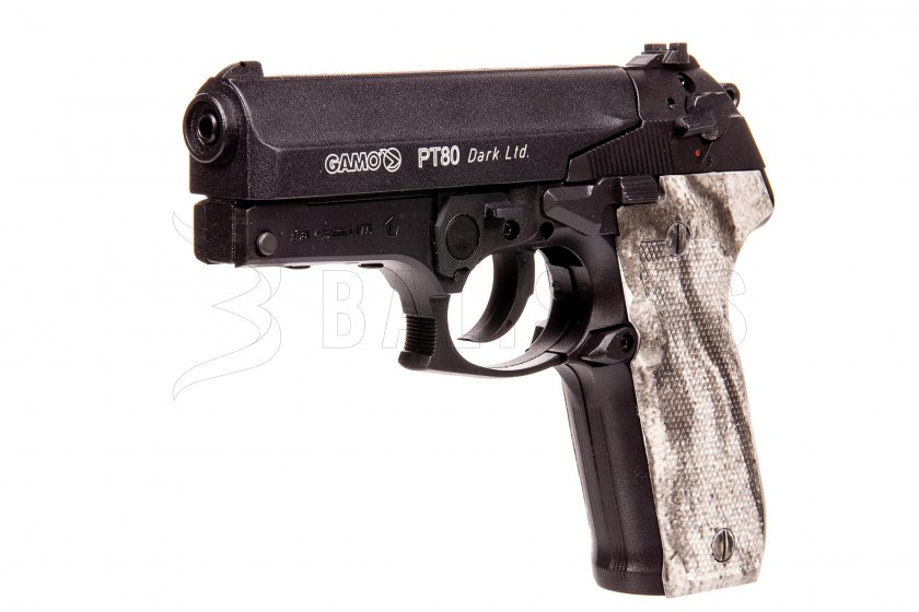 Pistola de aire comprimido Gamo PT-80 Dark LTD. 4,5mm