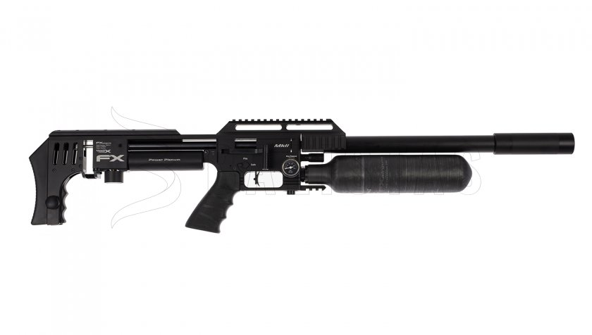 Fusil de aire FX Impact MKII, Power Plenum, negro 6,35mm