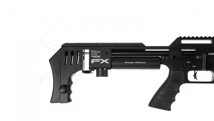 Fusil de aire FX Impact MKII, Power Plenum, negro 6,35mm