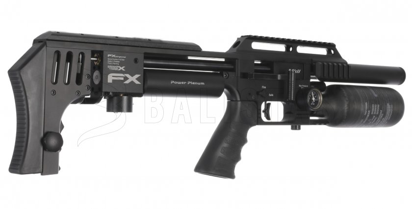 Fusil de aire FX Impact MKII Compact, Power Plenum, negro 6,35mm