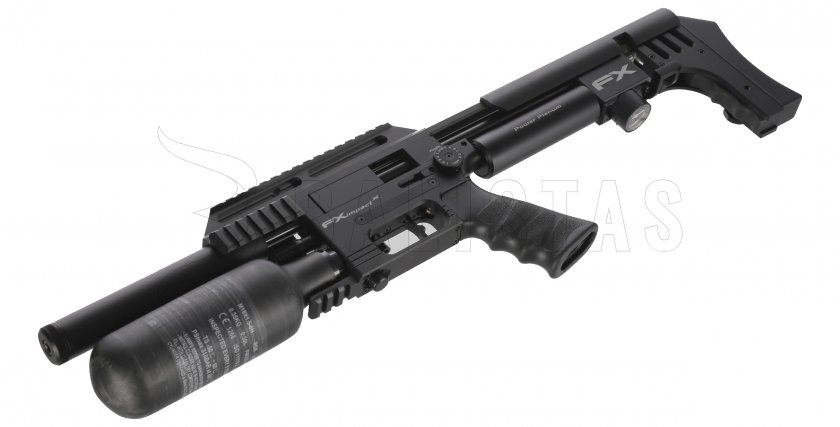 Fusil de aire FX Impact MKII Compact, Power Plenum, negro 6,35mm
