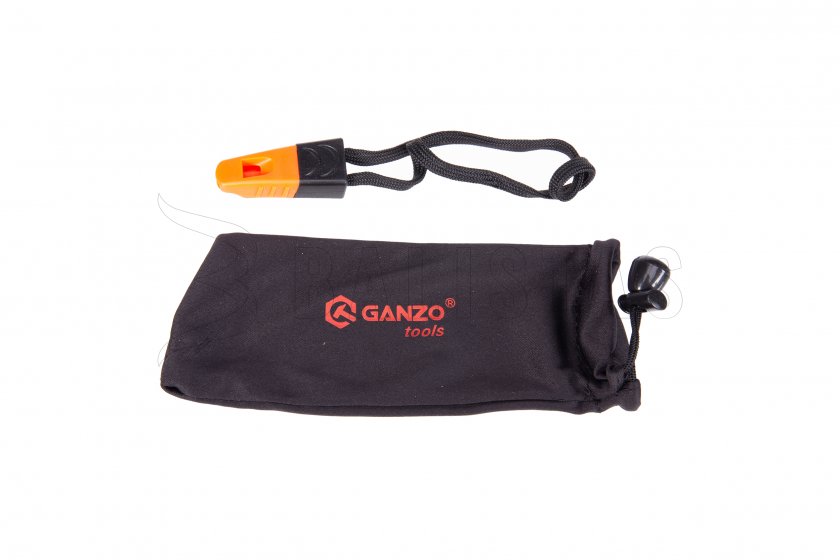 Ganzo G7412 navaja de cierre naranja con silbato