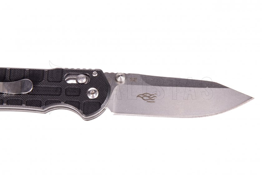 Navaja Ganzo G7452P negra con silbato